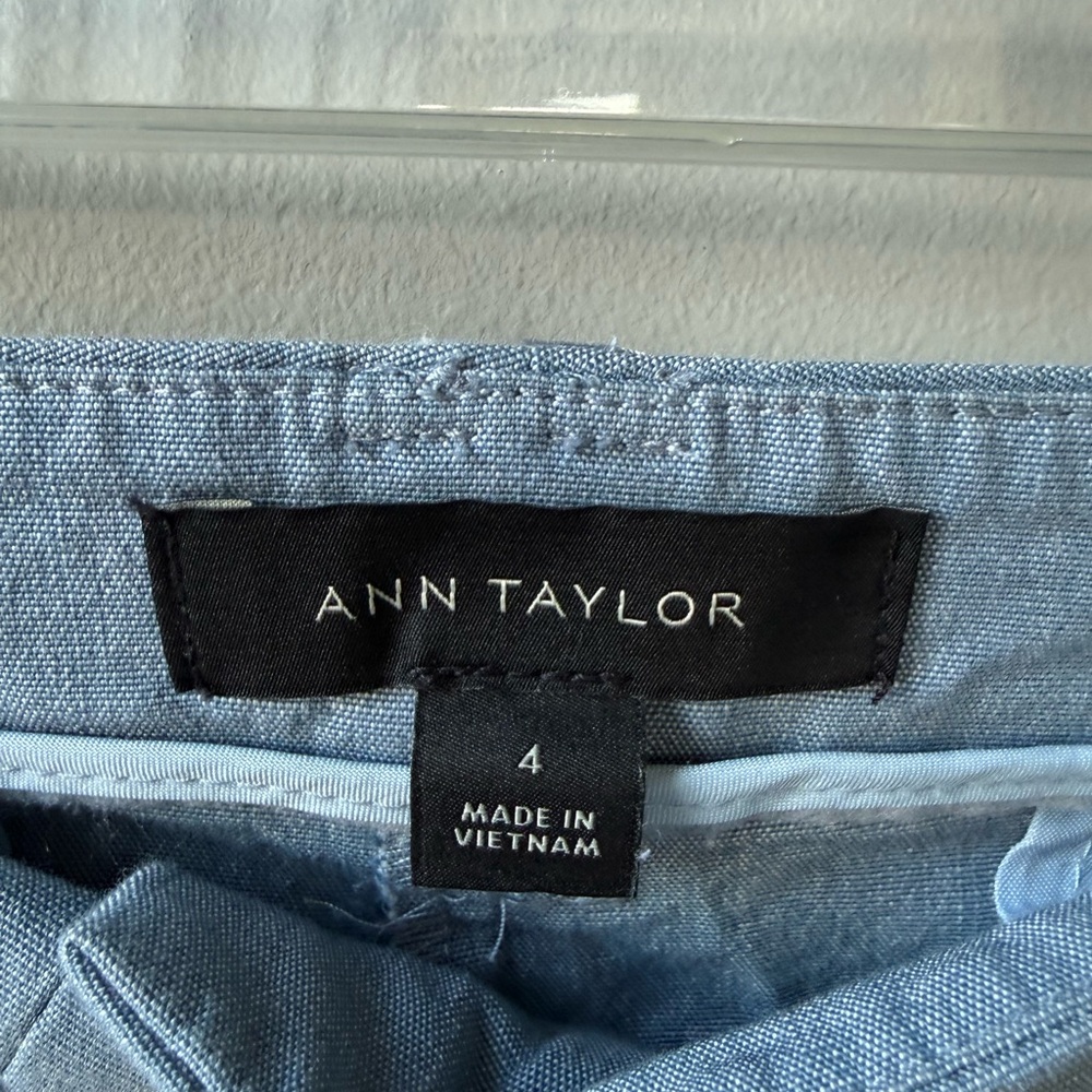 Ann Taylor Sky Blue Trousers - Picture 2 of 6